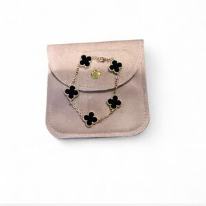Black and gold bracelet